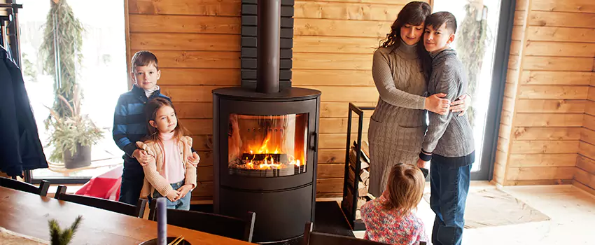 Morso Cast Iron Fireplace Insert Installation in La Grange, Illinois