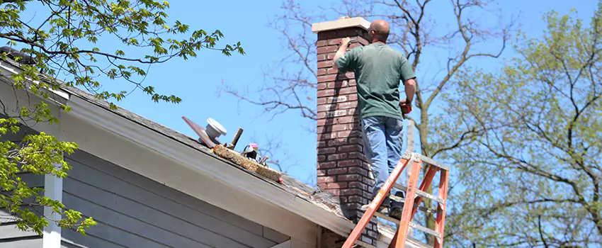 Vinyl and PVC Chimney Flashing Installation in La Grange, IL