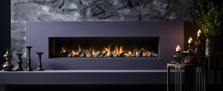 Ember Bed for Ventless Gas Fireplace in La Grange, IL