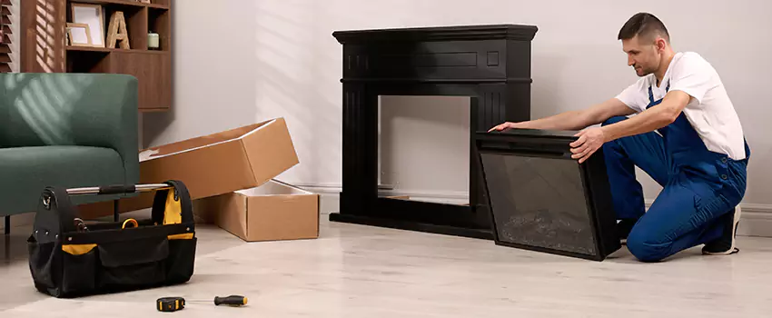 Old Rusted Metal Fireplace Repair And Replacement in La Grange, IL