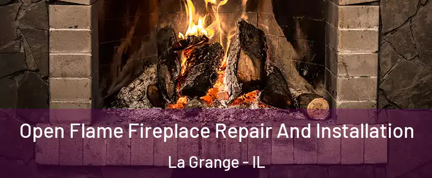  Open Flame Fireplace Repair And Installation La Grange - IL
